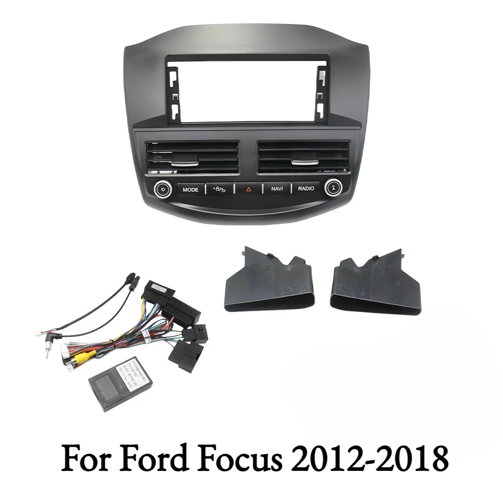 

12.3 Inch Car Radio Fascia for Ford Focus 2012-2018 | 2 Din Stereo GPS Install Surround Panel | Dashboard Frame Kit