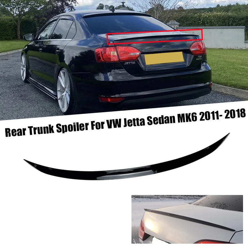 Tylny spojler bagażnika do VW Akcesoria Volkswagen Jetta Sedan MK6 2011 2012 2013 2014 2015 2016 2017 2018