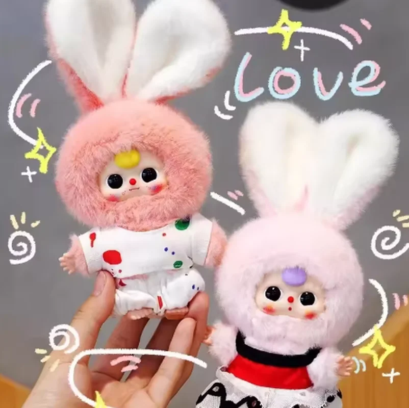 

Babythree Mini Rabbit V3 Mystery Box Kawaii Handmade Pendant Figure Trendy Play Collection Gift Cute Vinyl Face Blind Box Toy