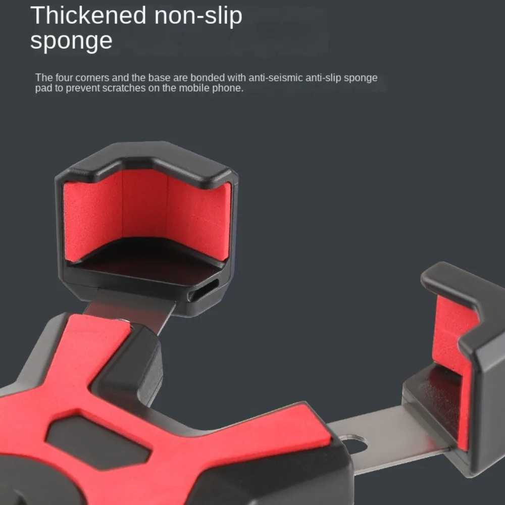 Adjustable Bicycle Cell Phone Bracket Non-slip Innovative Cycling Mobile Phone Holder Shockproof Universal
