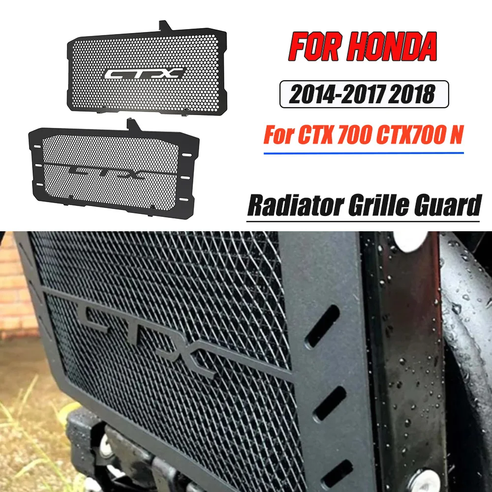 

Motocycle Radiator Grille Cover Water Tank Guard Protection Accessories For HONDA CTX 700 CTX700 N 2014 2015 2016 2017 2018