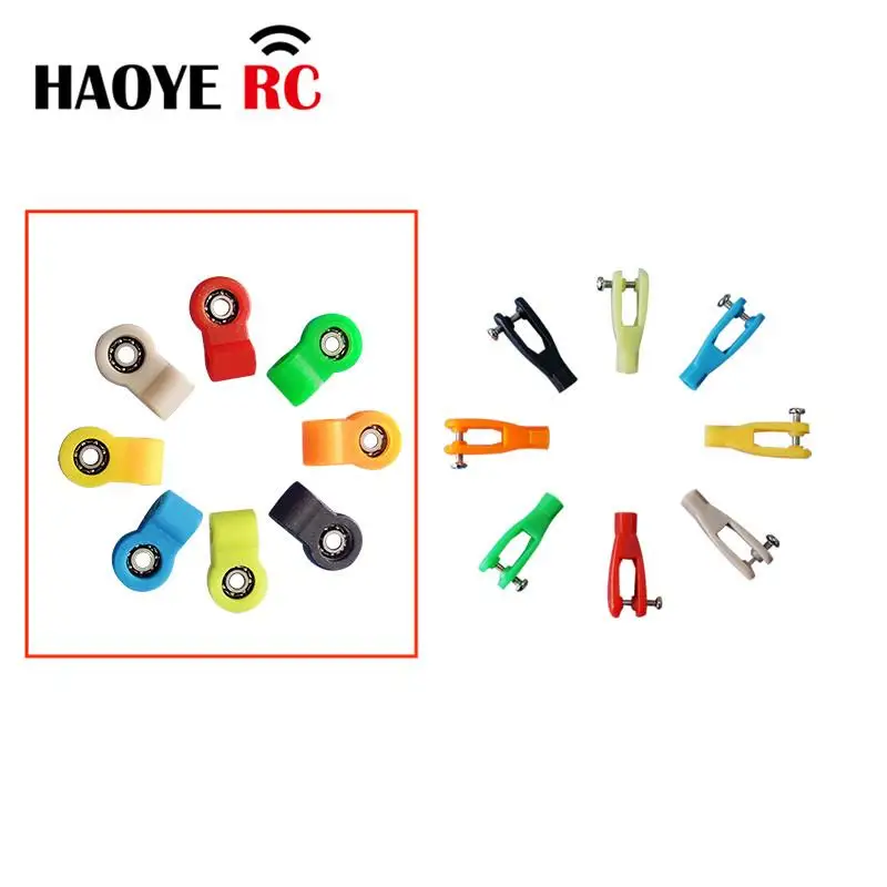 Haoye 5 шт. нейлоновые рычаги/подъемный наконечник/качающаяся головка с подшипником модель RC DIY аксессуары