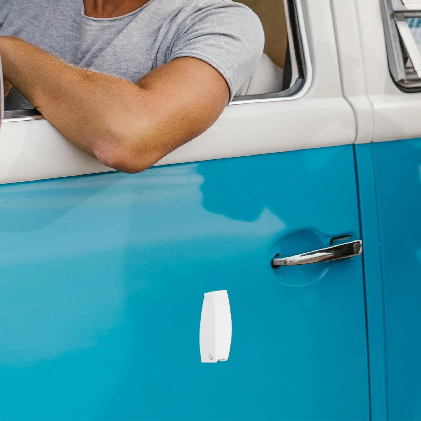 

2Pcs Folding Camper Door Holder Clips for Rv Boat Trailer Baggage Door Keep Open Universal Fit Easy Install No Tools Required