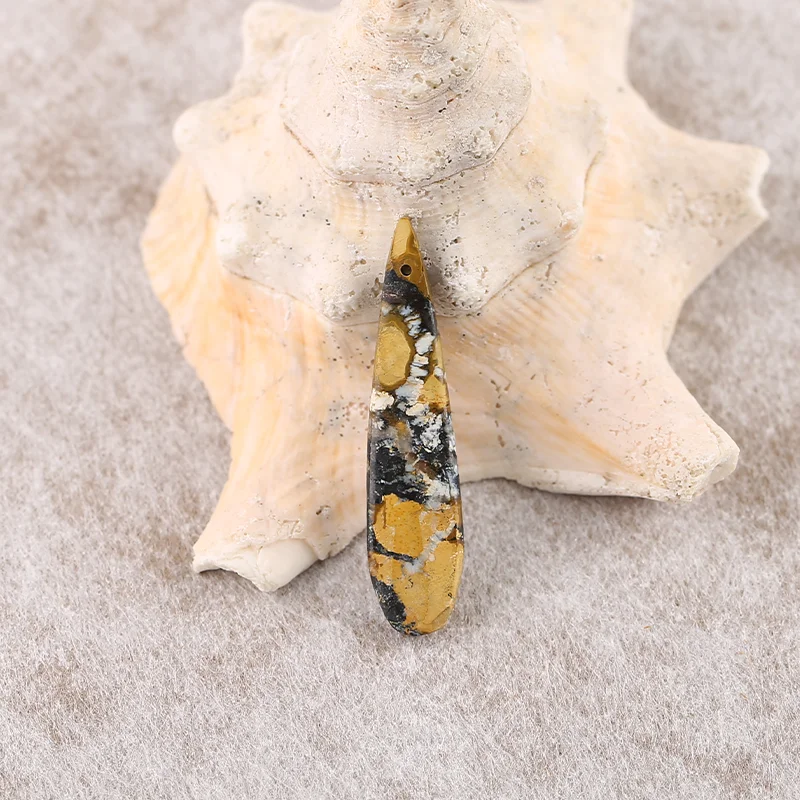 

B&F Bumble Bee Stone Earring Beads for Jewelry Making, Handmade Natural stones beads, Stones for jewelry Making Supplies