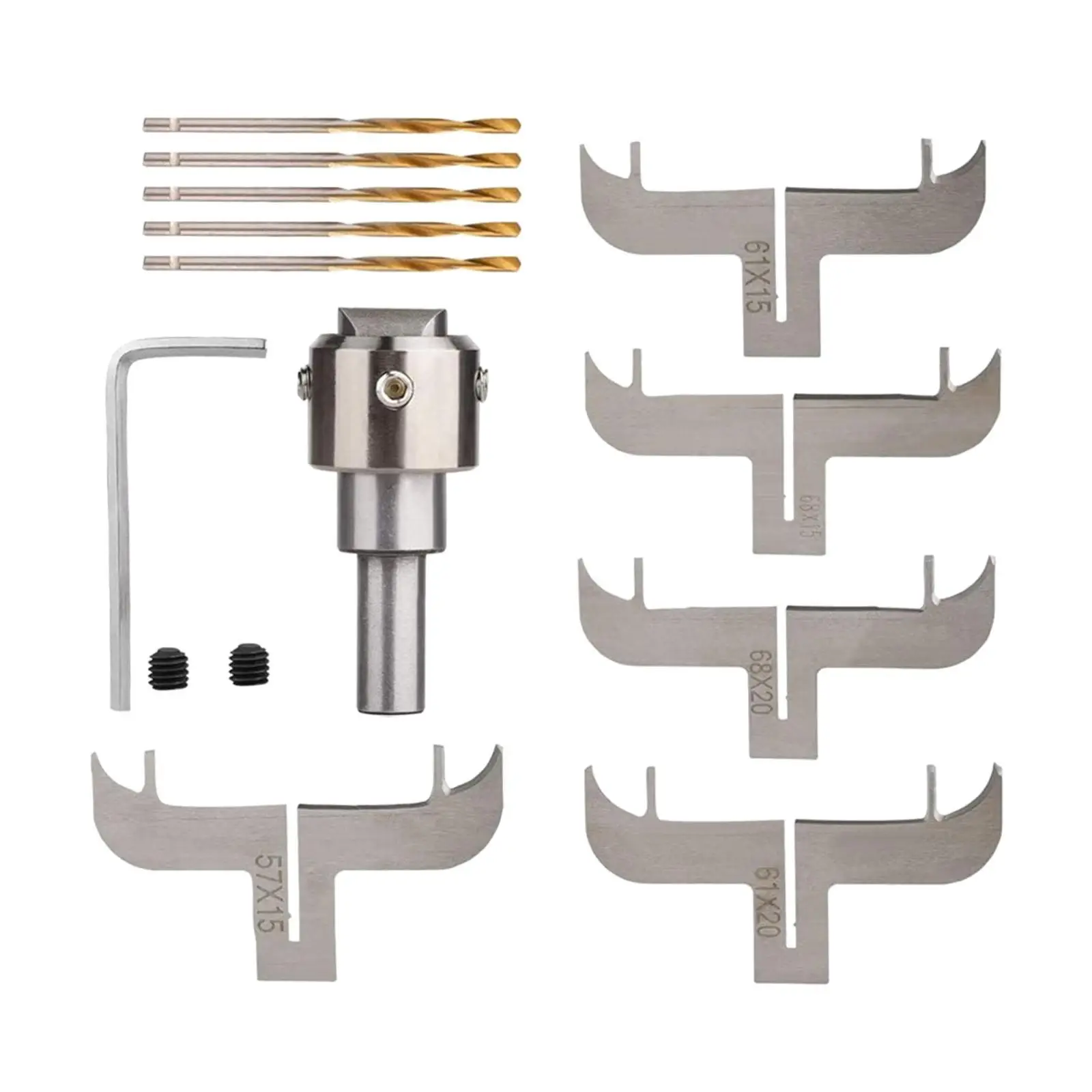 

14 Pieces Drill Bit Milling Cutter Set Bracelet Rings Makers Sturdy Home Use Diy Bead Drill Bit Bracelet Drill Bit Set