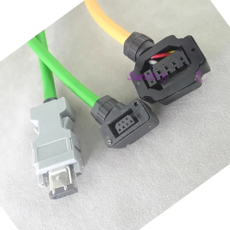 MS1HI Servo Motor Encoder Line S6-L-P124-3.0-TS Brake B107 Power Line M107