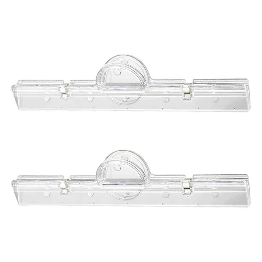 2Pcs File Tickets Clips Japanese Style Paper Binder Clamps for Office School Supplies Document Organizing Storage