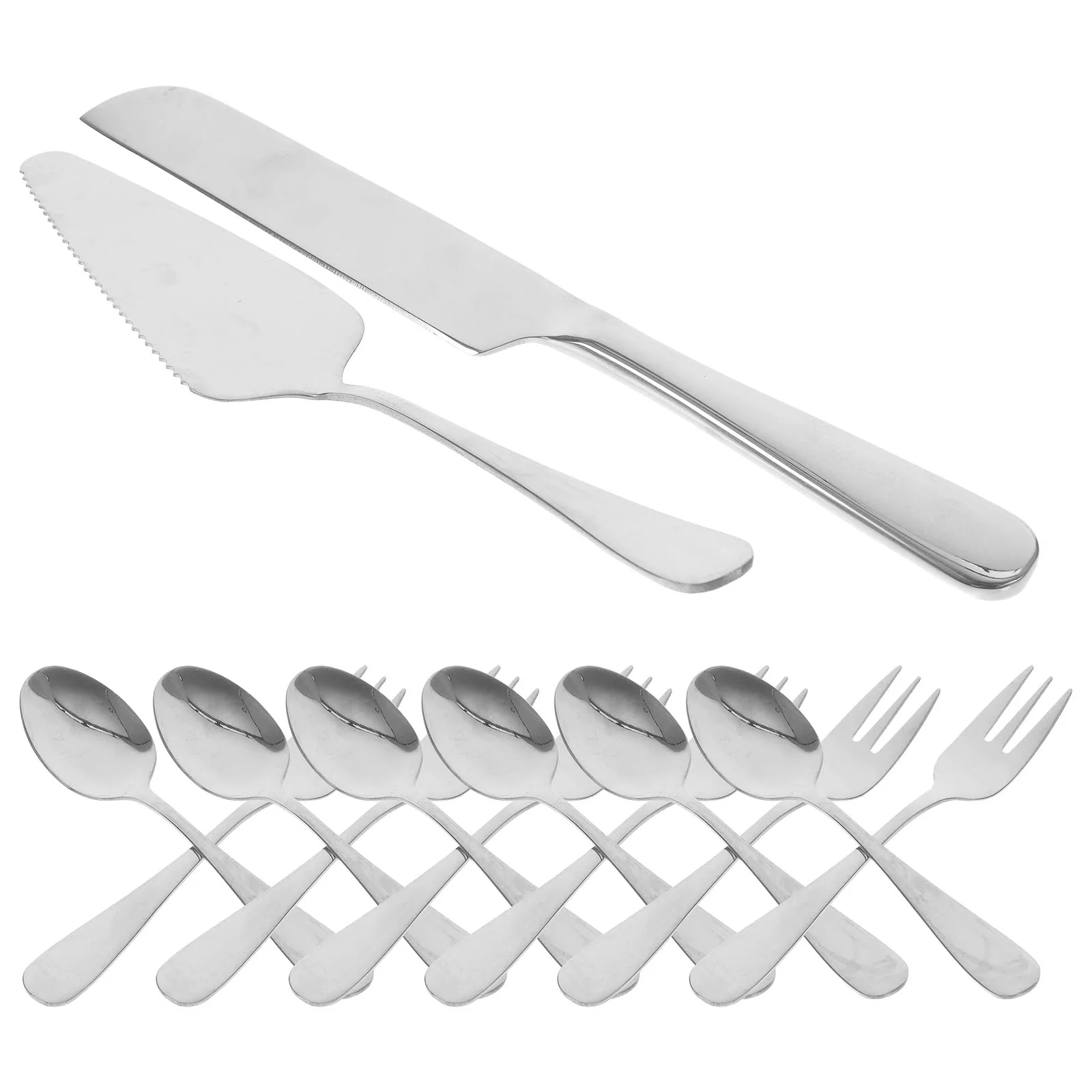 

1Set StainlessSteel Cake Utensils Set LongHandle PracticalDesign BakingTools HomeUsers ProfessionalBakers PartyWedding