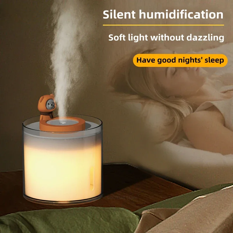 Mijia USB Air Humidifier Electric Aroma Essential Oil Diffuser with LED Light for Kids Room Fragrance Mist Maker Fogger