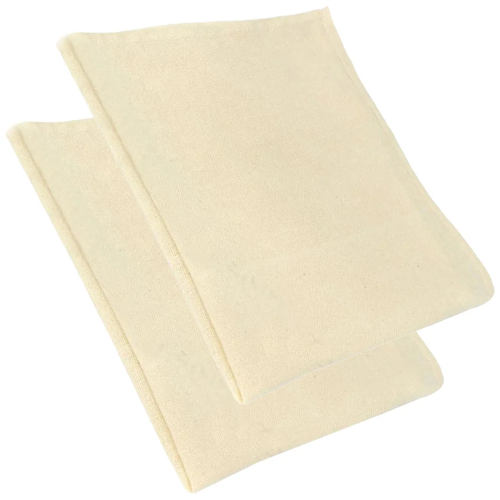 

2Pcs Reusable Cheesecloth Multi-Function Kitchen Cheese Making Straining Cloth Unbleached Dye-Free Odorless Reusable Cheesecloth