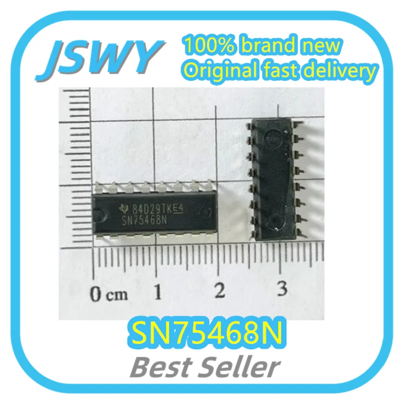 

(5/50pcs) SN75468N SN75468 DIP16 Integrated Circuit IC Brand New Genuine Ships Fast In Stock