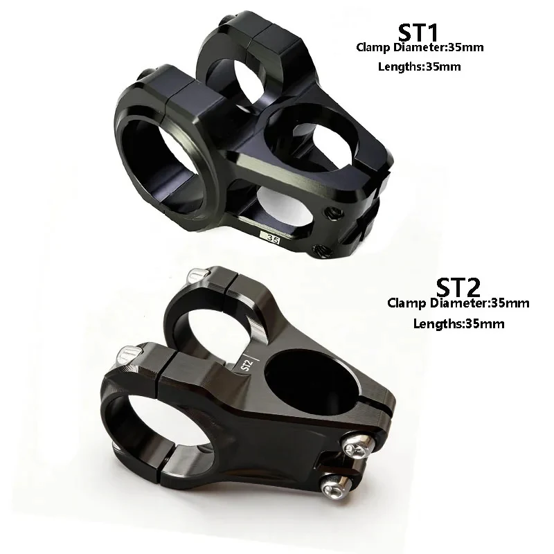 

ST1 ST2 Stem 31.8MM 35MM Suitable for street bikes in all terrain mountainous areas stem mountain bike parts