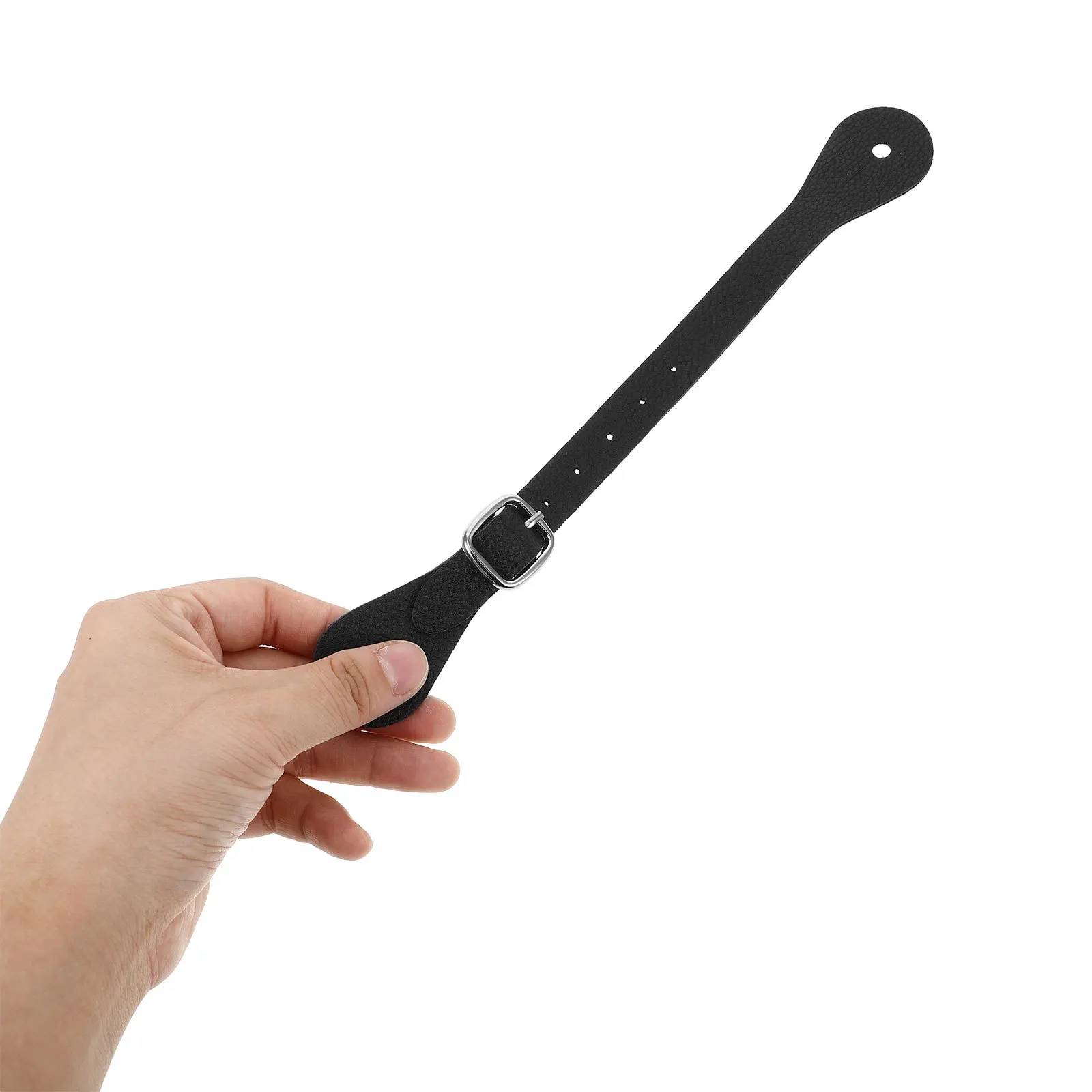 

5pcs Set of 5 Boot Blousers Strap Durable Straps Black Accessories Adjustable Spur