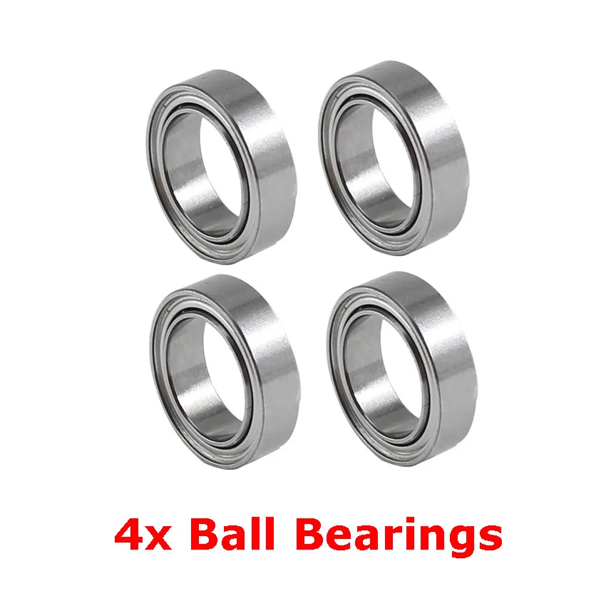 

4PCS Silver Ball Bearings for SCY RC Car 18101/18103/18101PRO/18103PRO Spare Parts Accessories