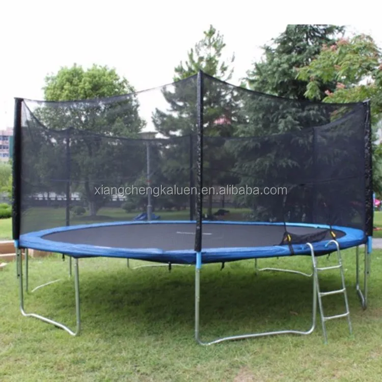 Factory Direct Sale Outdoor / Indoor  Round Children Kids Fitness Jumping Trampoline Bed with Safety Net