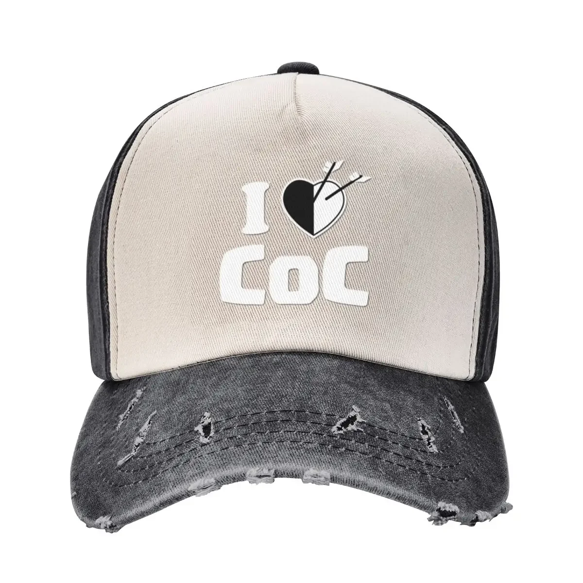 

i love clash of clansCap Baseball Cap Snap Back Hat Anime Beach For Women Men's
