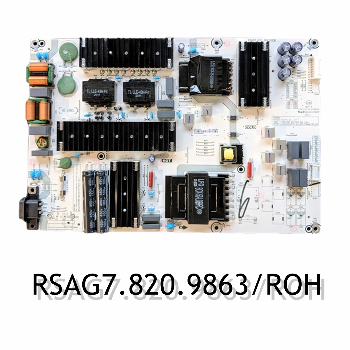 TV Power Supply Board RSAG7.820.9863 RSAG7.820.9863/ROH for 75H6570G 75R6E3 75H6510G