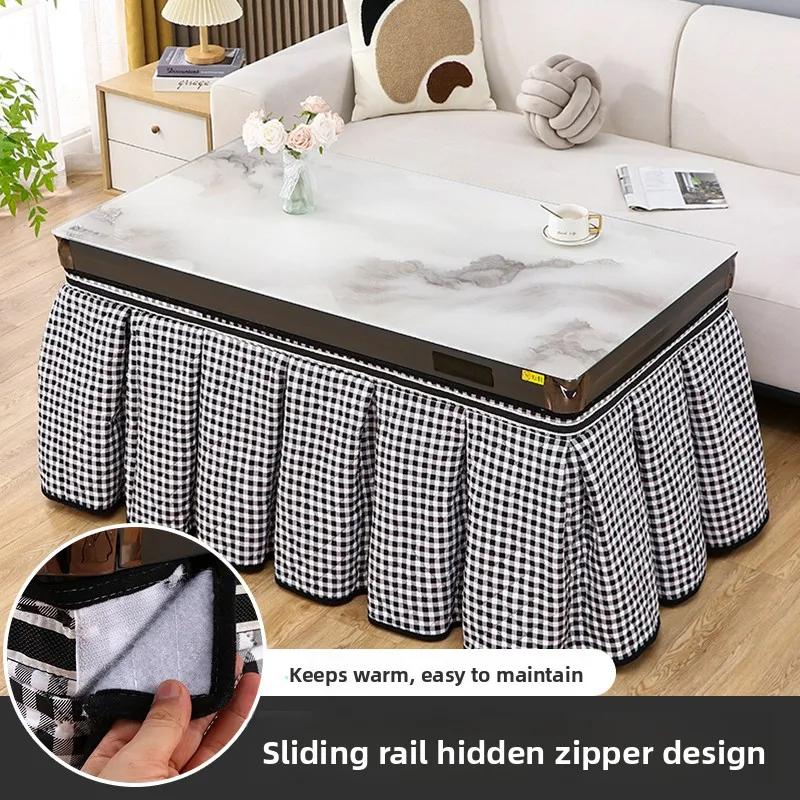 

Утолщенная накидка на стол для костровой чаши на молнии, чехол для отопительной печи, для домашнего использования, простой и стильный, защита от пыли