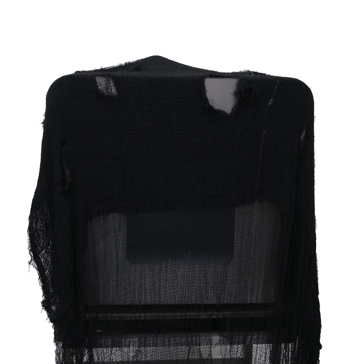 

Decorate Decorative Gauze Decoration Spooky Fabric Black Halloween outside Decorations Cloth