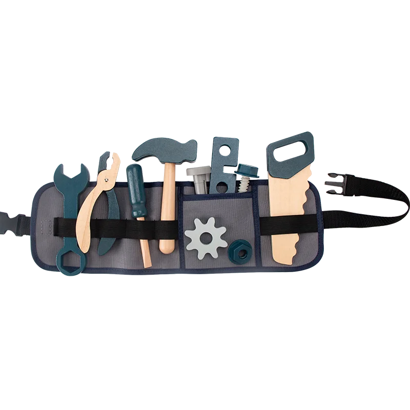 ألعاب أطفال مجموعة أدوات إصلاح محاكاة للأولاد ألعاب خشبية آمنة أدوات صيانة الأطفال مفك براغي ملقط مطرقة للعب التظاهري