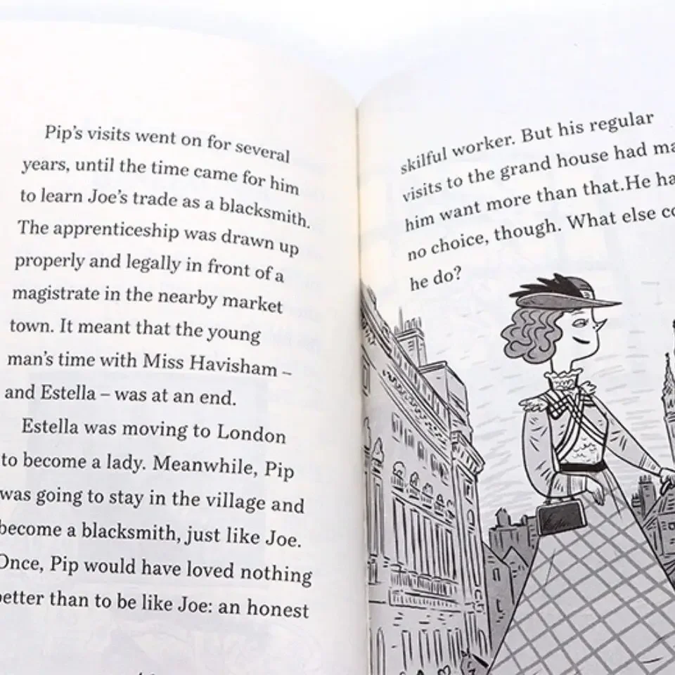 10 Books/Set The Charles Dickens Children'S Books 7-10 Year-Old Teenagers Literature Extracurricular Reading English Books