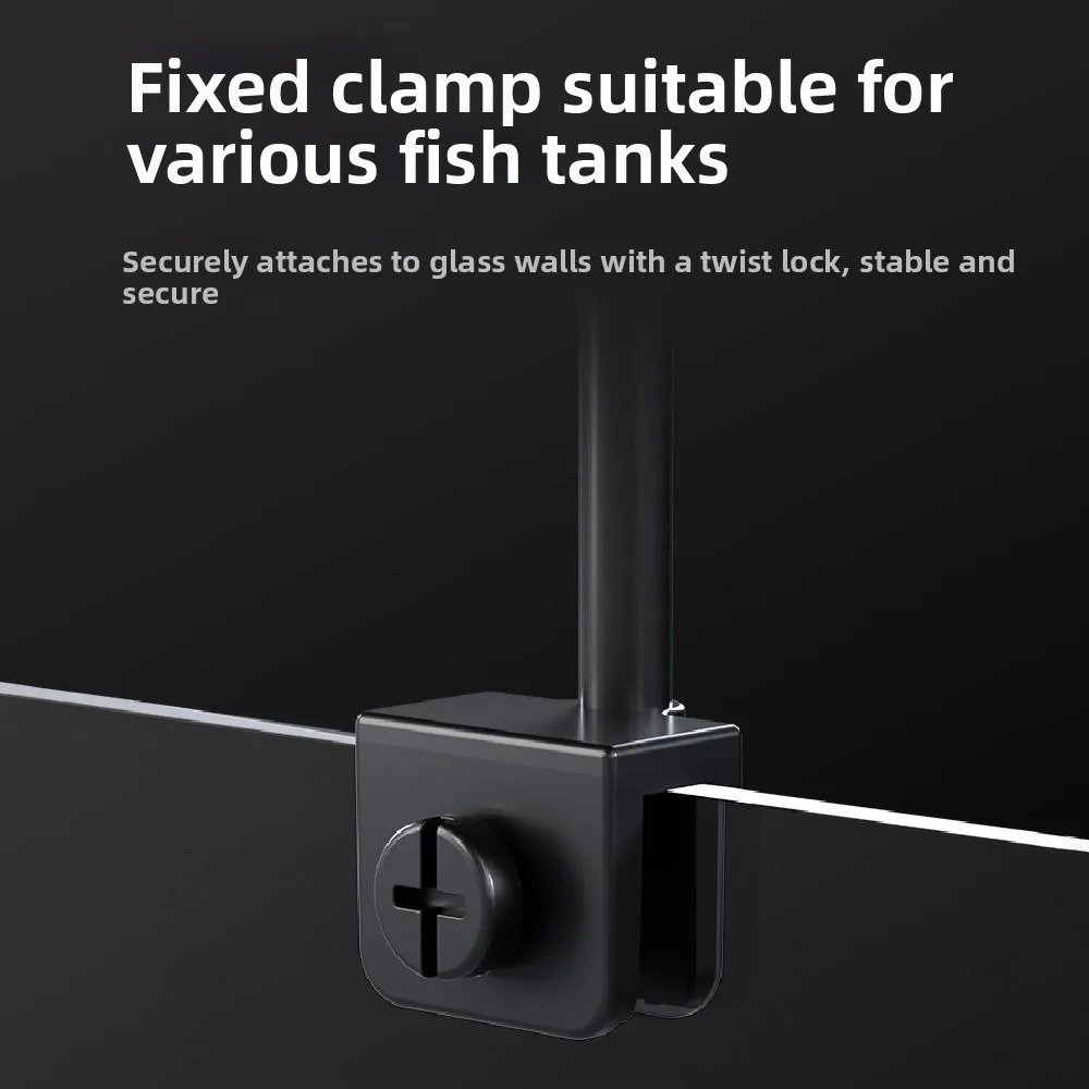 

Adjustable Zoom Mini Clip-on Aquarium Lamp 3W 3 Color Modes Adjustable Focus Spotlight Waterproof USB LED Aquarium Plant Light