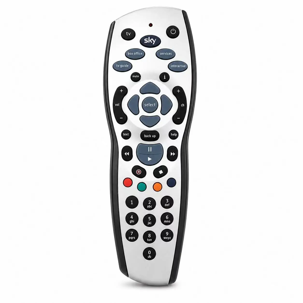 Replacement Remote Control Compatible For SKY HD PLUS Set‑Top‑Box UK Rev.9 V9 Cross‑Border European English Version STB Remote C
