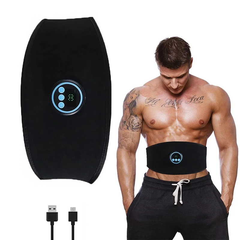 

Vibration Abdominal Muscle Stimulator Toner EMS Abs Abdomen Trainer Slimming Belt Weight Loss Home Fitness Equiment Dropshipping