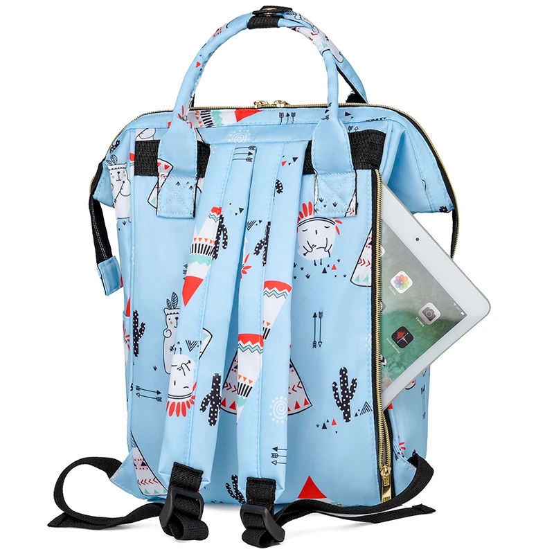 Mommy Bag 2024 new mother and baby bag large capacity cute cartoon fashion multi-functional backpack