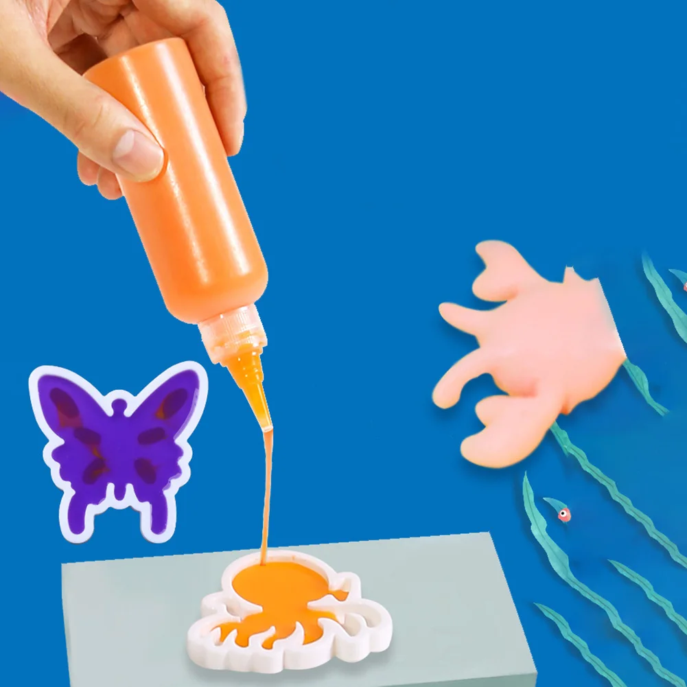 مجموعة قزم الماء ألعاب تعليمية يمكنك صنعها بنفسك قالب حيوان قزم الماء السحري الجنية هدايا عيد الميلاد للأطفال هدايا الحفلات