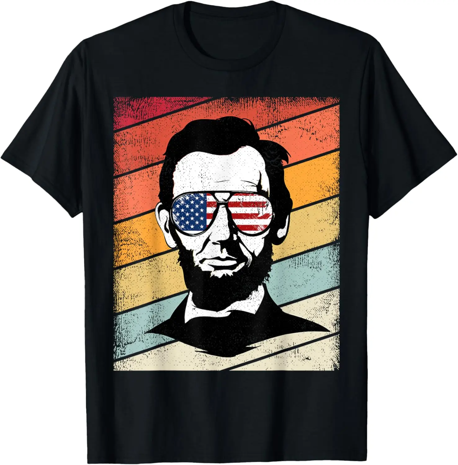 Vintage Abraham Lincoln Retro Graphic Gift Kids, Youth T-Shirt