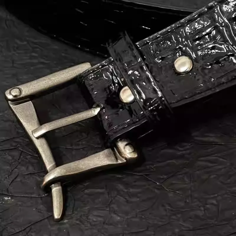 Women's Fashion Gold Buckle Genuine Leather Corset Female Cummerbund Coat Waistband Dress Decration Narrow Belt J560