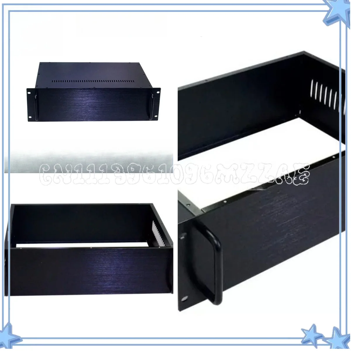 19 Inch 3U Rack Mount Chassis, Server Industrial Enclosure, Custom Non Standard Plug in Box