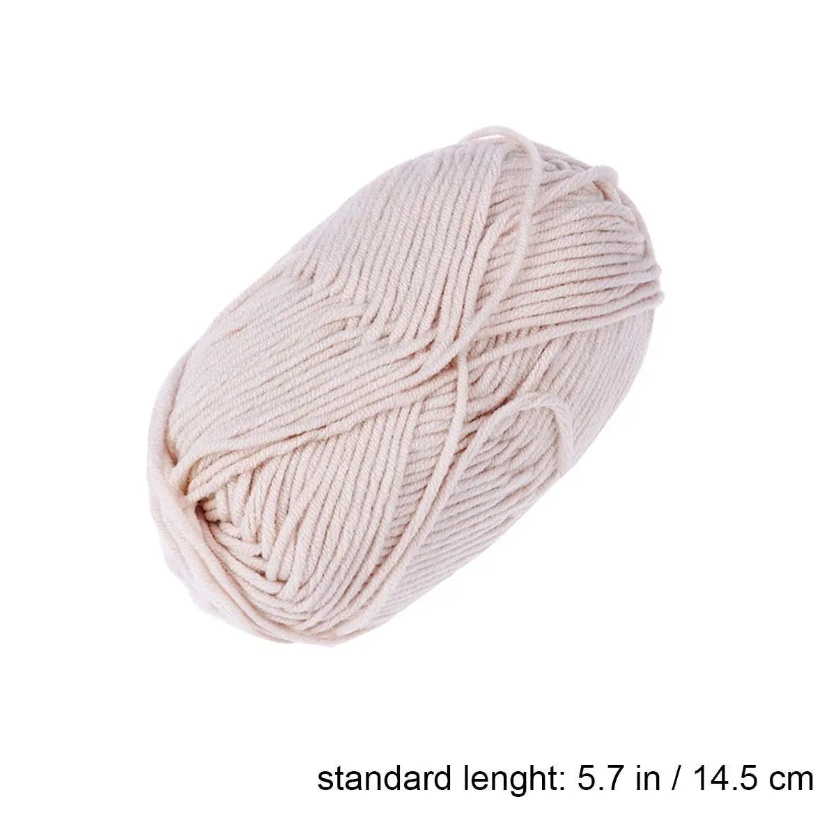 

50G Cotton Yarn Wool Knitting Crochet Kit for Beginners Soft Warm Comfortable Machine Wash No Bleach Iron Tumble Dry Normal