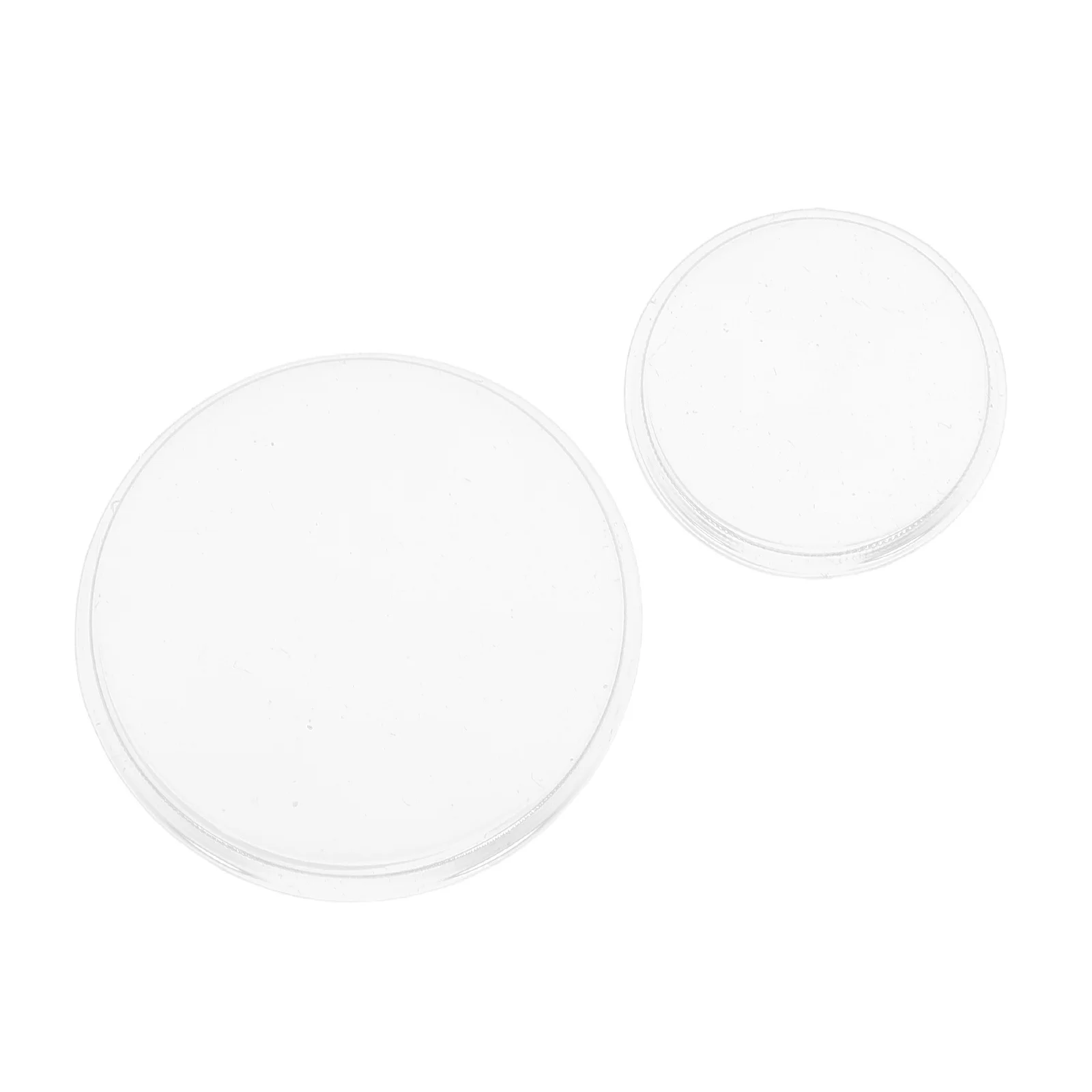 

2pcs Stethoscope Replacement Diaphragm For Pediatric Adult Use Compatible With Most Brands Medical Grade Durable Membrane Clear