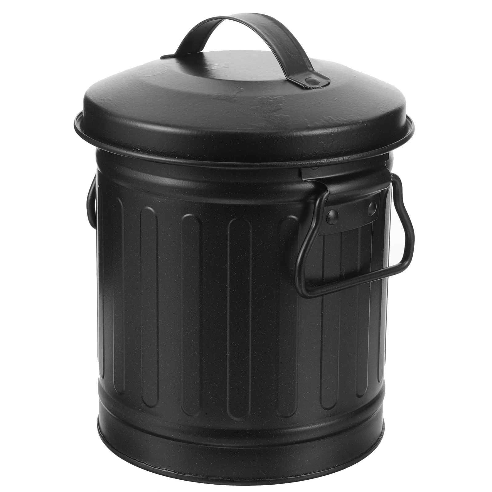 

Small Garbage Can Bedside Trash Bin With Lid Creative Wastebasket For Bedroom Bathroom Kitchen Desktop Home Decorative Bucket