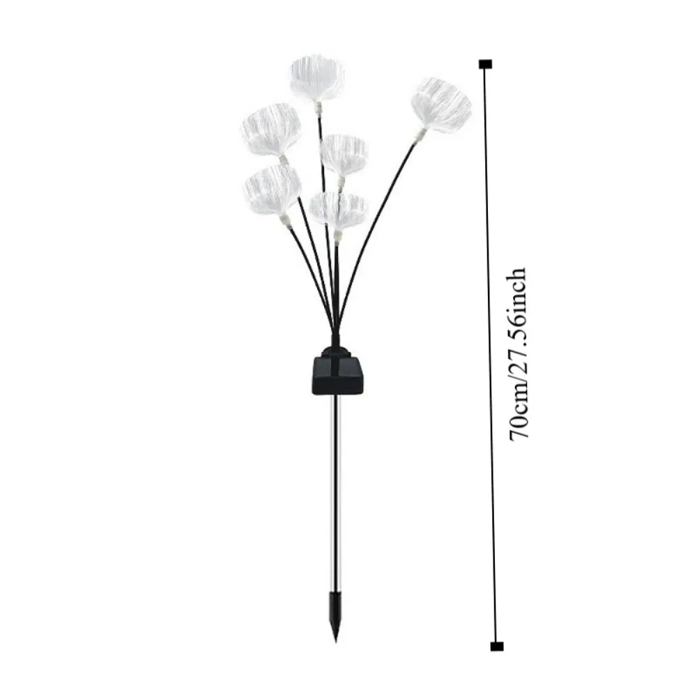 

Solar Powered Outdoor Solar Jellyfish Light Energy Saving Waterproof Landscape Lawn Lamp RGB Durable 6 Heads Jellyfish Light