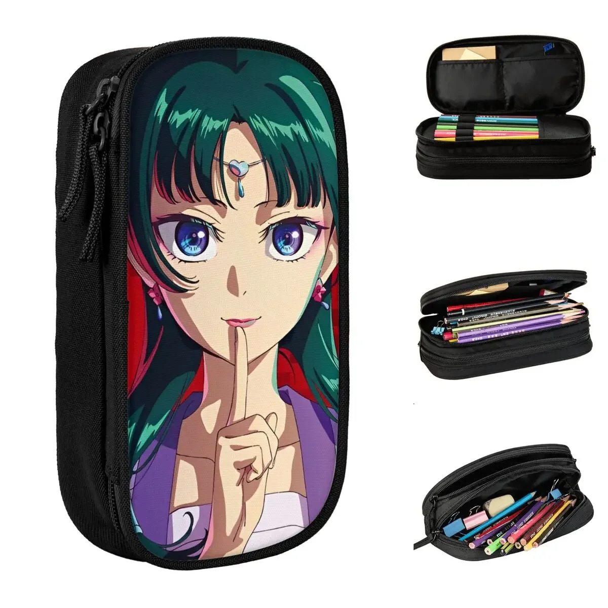 

Fashion Maomao Anime Pencil Case The Apothecary Diaries Pencilcases Pen Holder for Girl Boy Large Storage Bag Students School