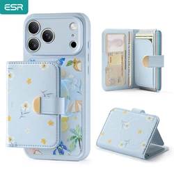 ESR Aura Clutch for MagSafe Wallet Stand for Women RFID Blocking 5 Card Holder Magnetic Wallet for iPhone 17/16/15/14/13/12