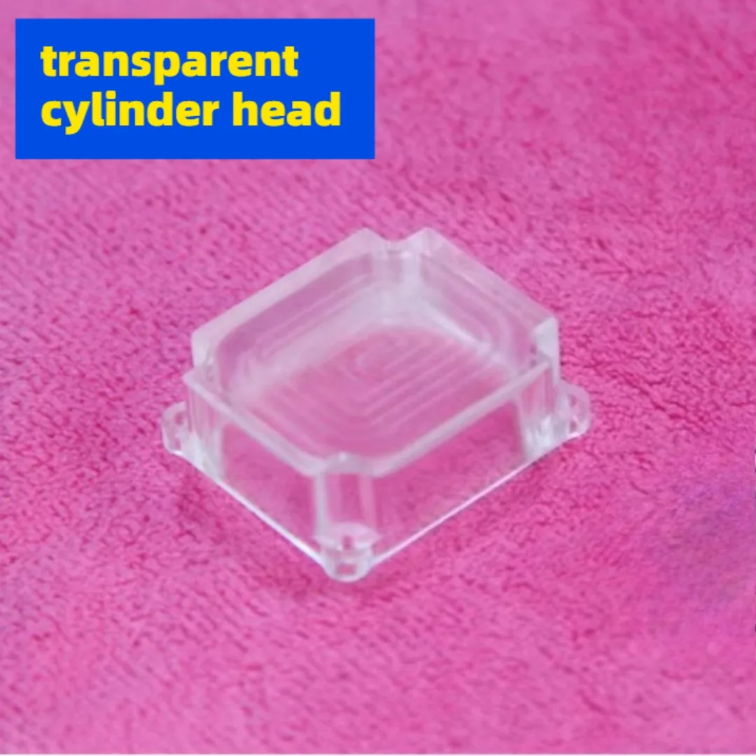 TOYAN FS100 Four cylinder Methanol Engine Model Transparent Cylinder Head Accessories Made of High transparency Acrylic Material