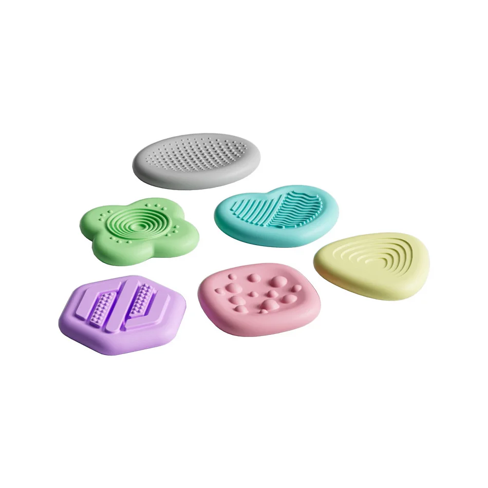 6PC  sensory stone children's stress relief anxiety relief training focus improvement educational small toy