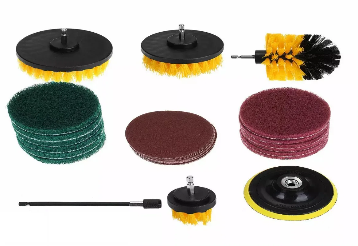 Electric Grouting Power Scrubber Cleaning Cleaner Combination Kit 32pcs-set 24sets-carton