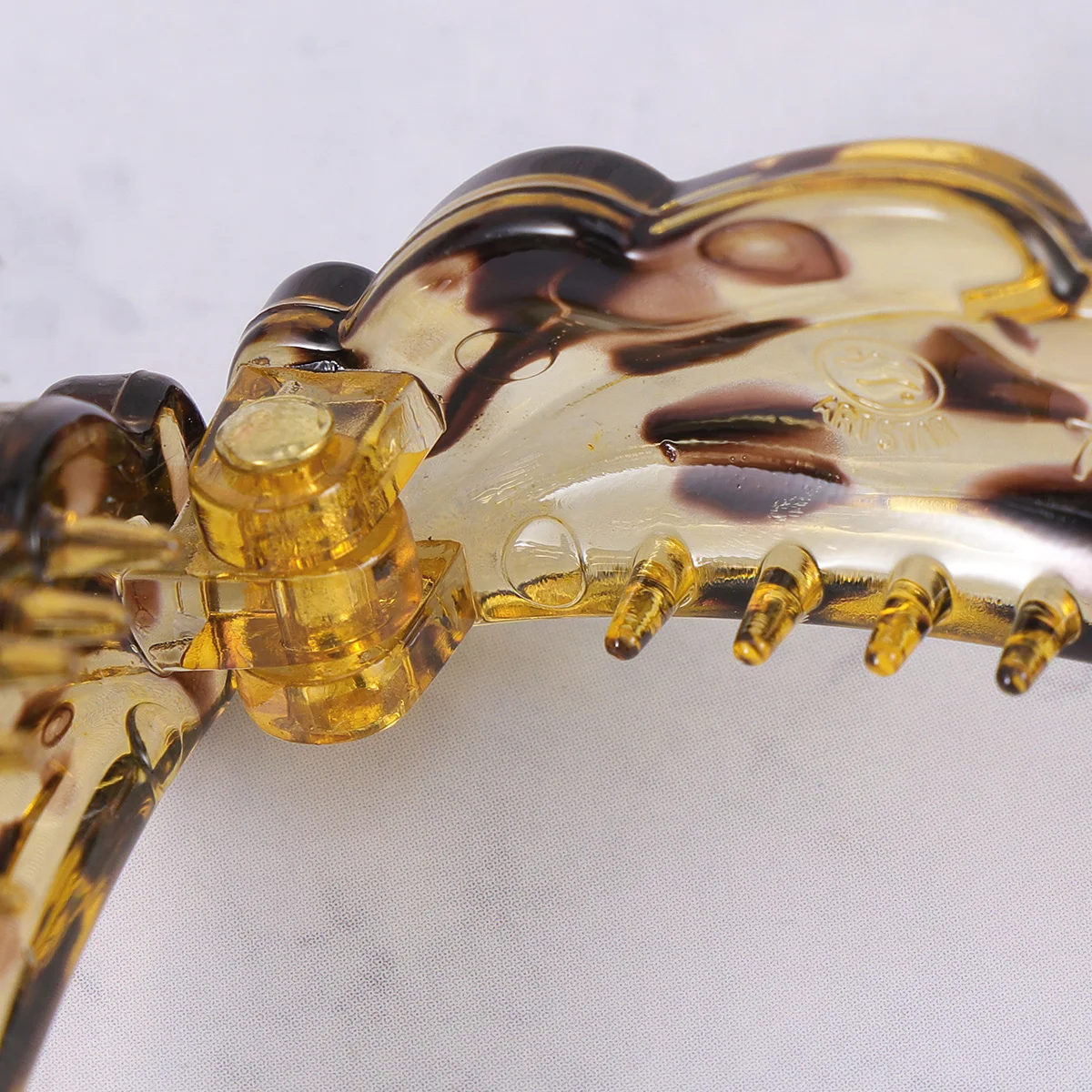 

Updo Ponytail Clip Banana Hair Claw Holder for Long Fine Hair Women Coffee Color Fashionable Strong Grip Comfortable All Day