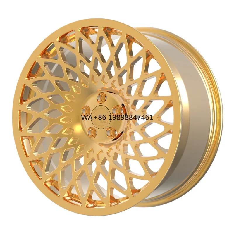 

Multi Sizes T6061-T6 Forging18 Inch 19 20 Inch 5X112 5X114.3 5X120 22X12 Gold Wheels Rims Caddilac