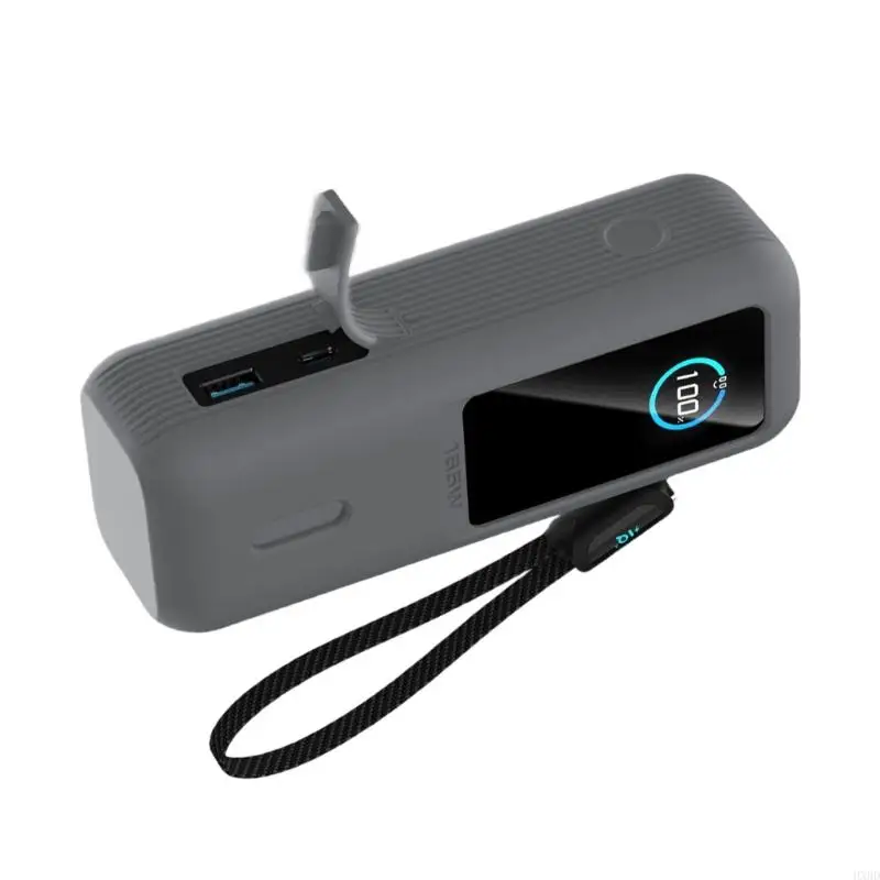 2025 سيليكون محمول جديد يحمل صندوق التخزين مقاوم للصدمة وحقيبة الحقائب لضمان الطاقة 165W