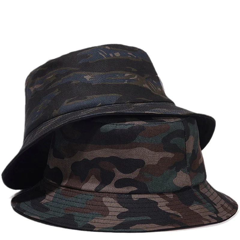 Men\'s Hat For Women Male Female Ladies Camouflage Sun Tactical Bucket Hat 2023 Summer Luxury Brand Fisherman Fishing Hat