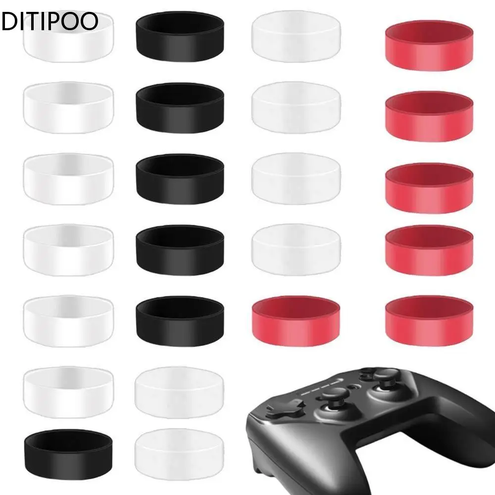 

Silicone Joystick Protective Ring Joystick Protectors For Reduce Noise Invisible Protection Accessory For Steam Game Joystick