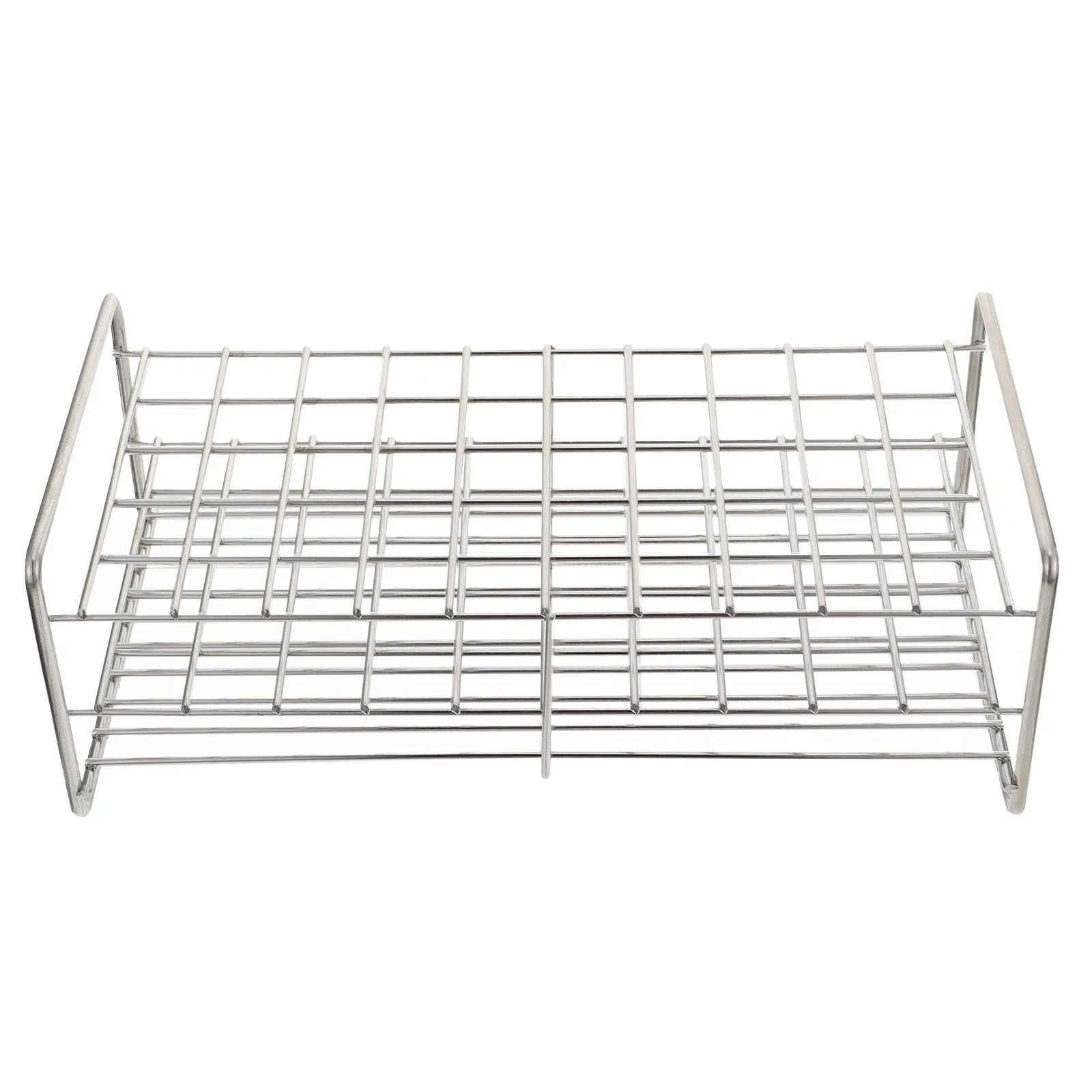 1pc 50 Holes Square Test Tube Rack Three-Tier Lab Supply For Beads Candy Jewelry Making Experiment Scientific Holder Teaching view 2