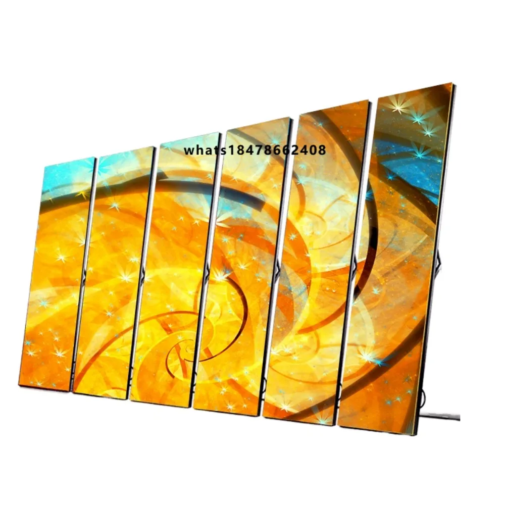 80 Inch Indoor LED Poster Multi-language Smart Digital Signage Screen Elevator Advertising Animation Floor Stand Video Player
