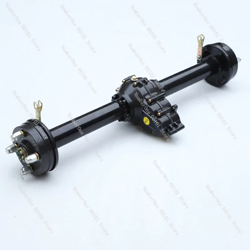 Electric tricycle rear axle dry battery casual car elderly car rear axle with disc transmission rear axle brake restoration